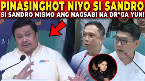 2 BAKLA PINASINGHOT ng DR*GA si SANDRO MUHLACH.